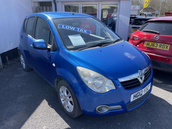 2012 12 Vauxhall Agila Hatchback