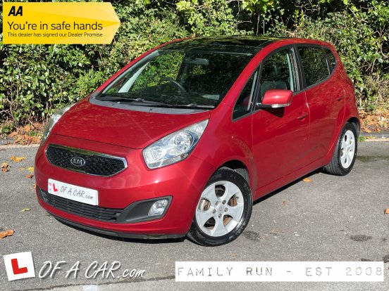2012 62 Kia Venga Hatchback
